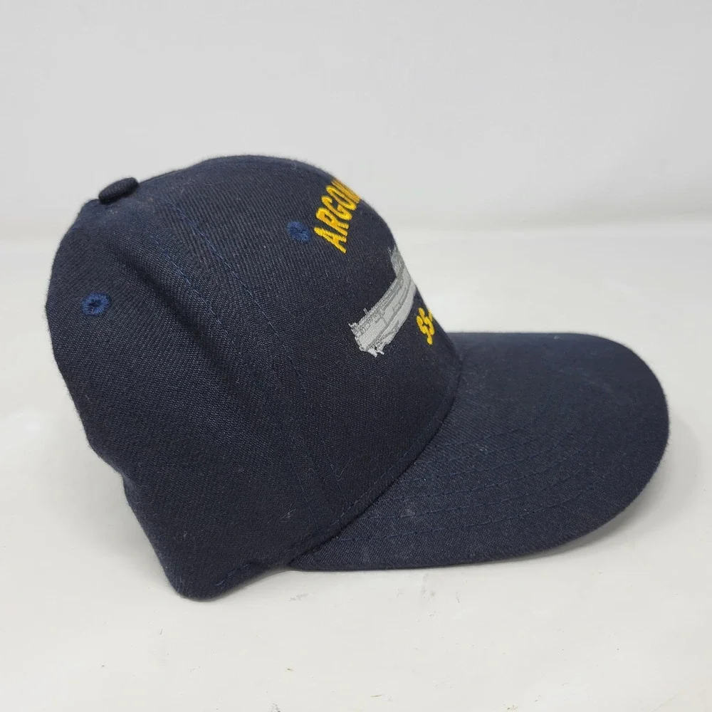 USAMM USS Argonaut SS-475 Navy Blue Submarine Military Hat Made USA Adjustable